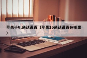 苹果手机通话设置（苹果16通话设置在哪里）